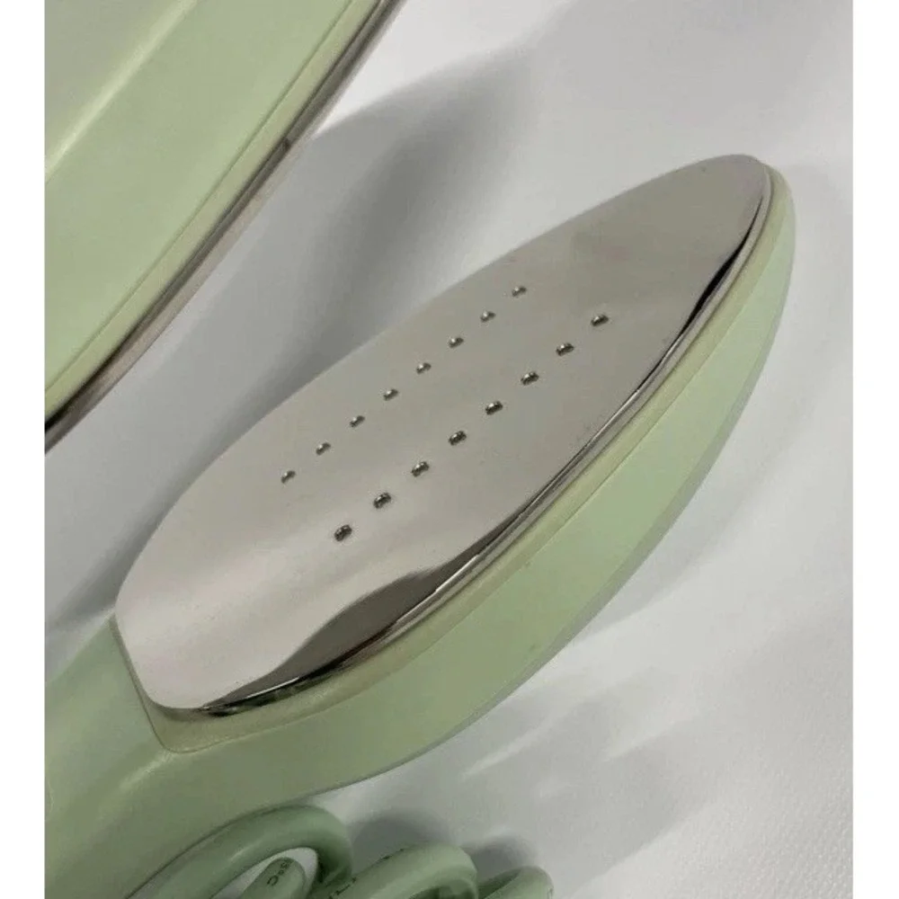 Nori Press Compact Handheld Steam Iron Mint Green N2-1GN 6 Fabric Heat Settings